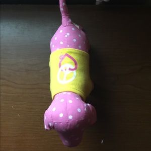 Victoria Secret Yellow Short Dog NWT.